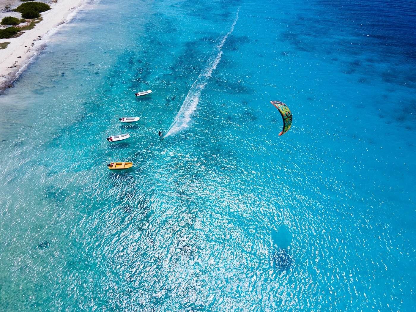 Kiteboarding Bonaire in Bonaire
